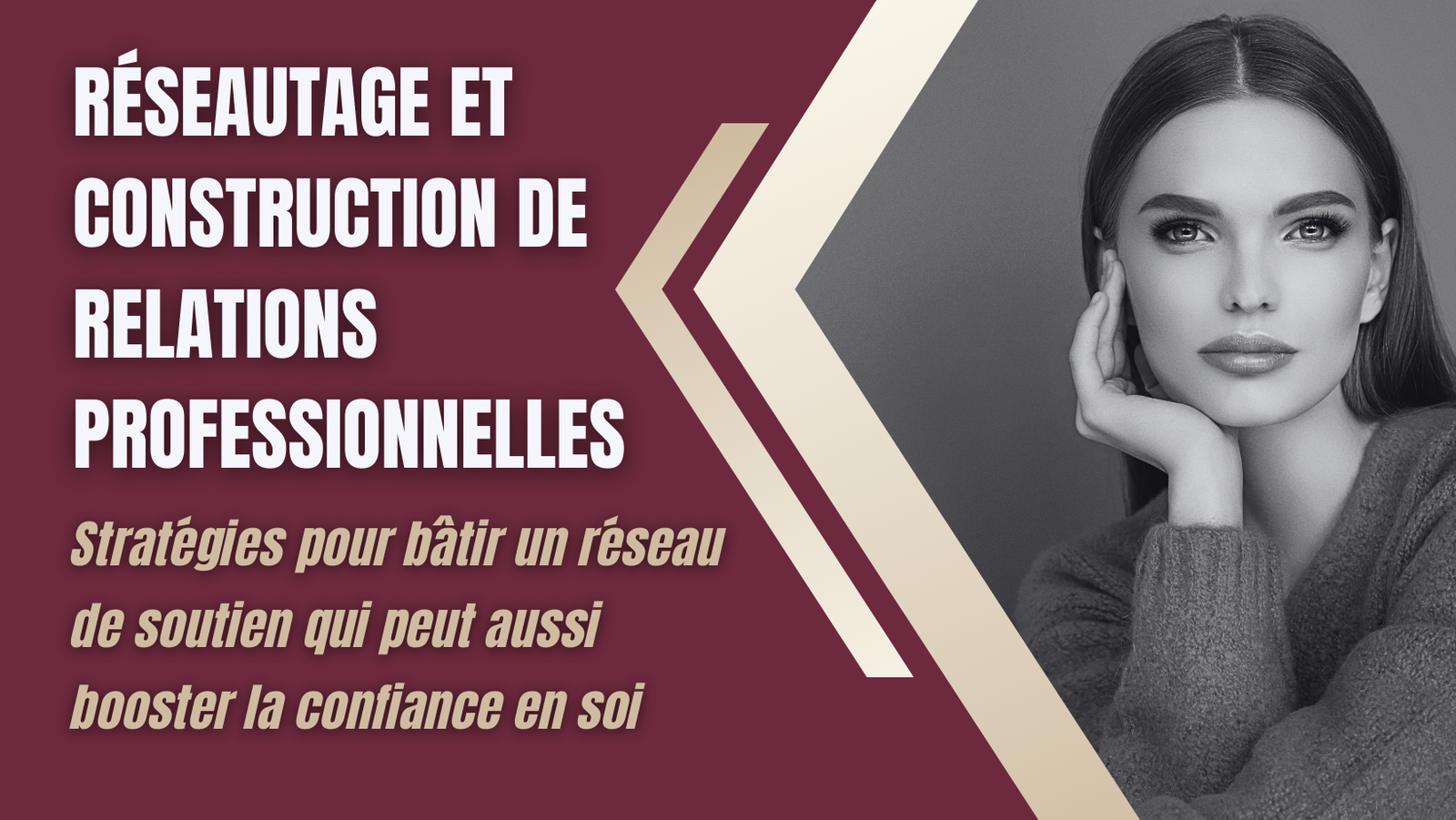Femme en confiance